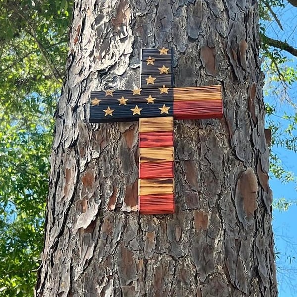 Flag cross - American Flag