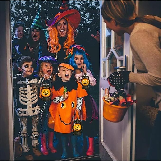 Portable Halloween Pumpkin Light-3pack