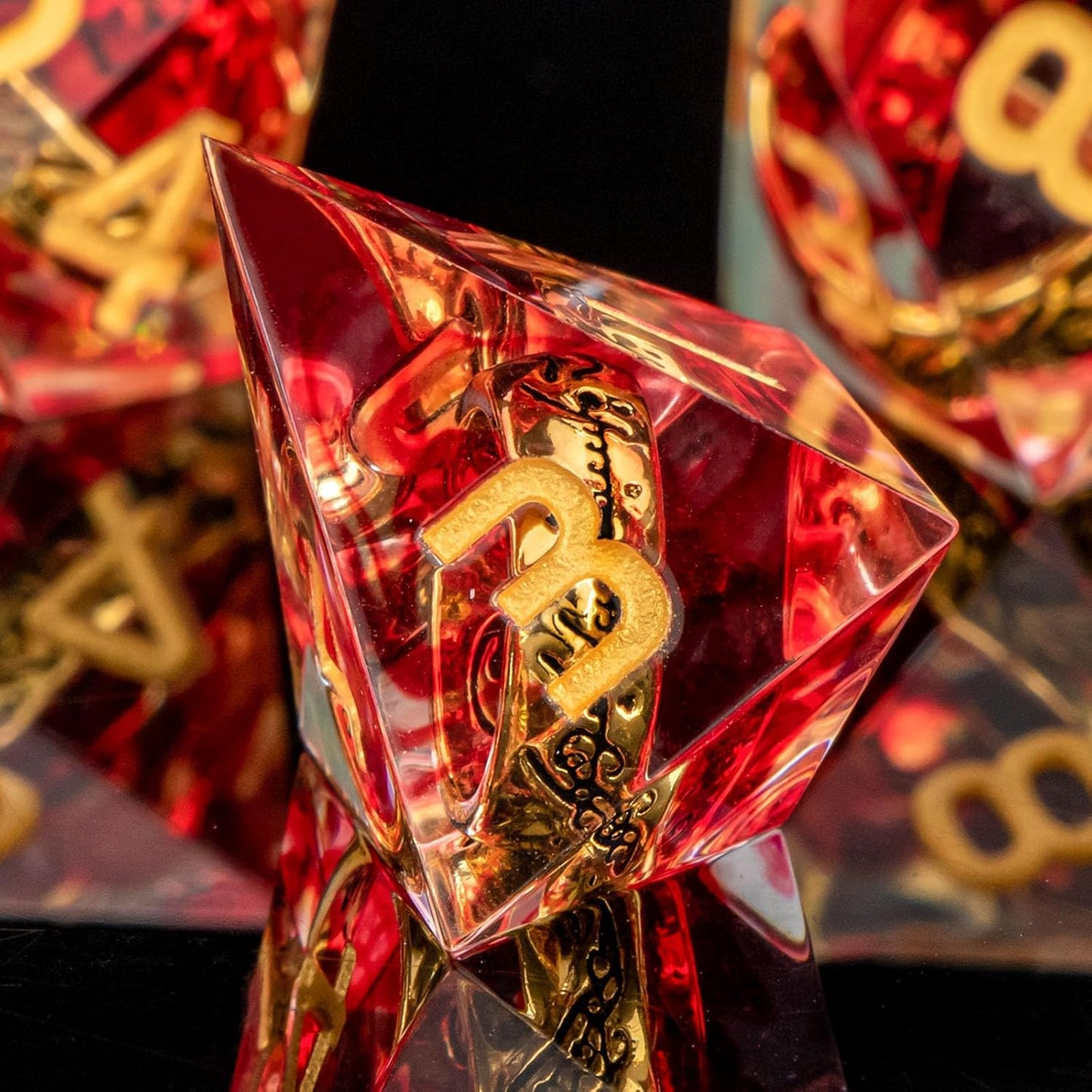 DND One Ring Dice 7pcs – Collectible Ring Box