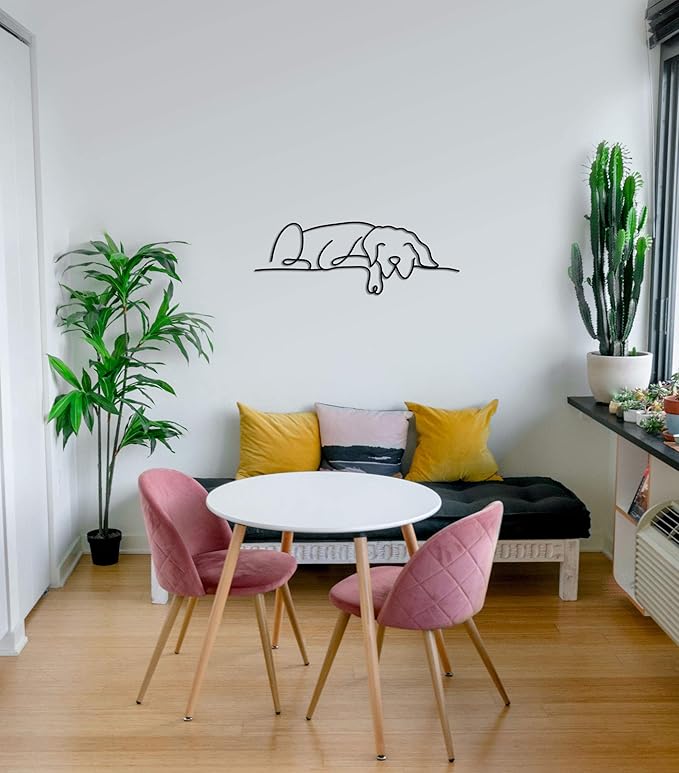 🐶Dog Metal Wall Art, Puppy Metal Wall Decor, Dog Lovers Gift Pet Home Decor