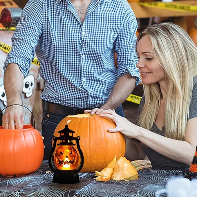 Portable Halloween Pumpkin Light-3pack