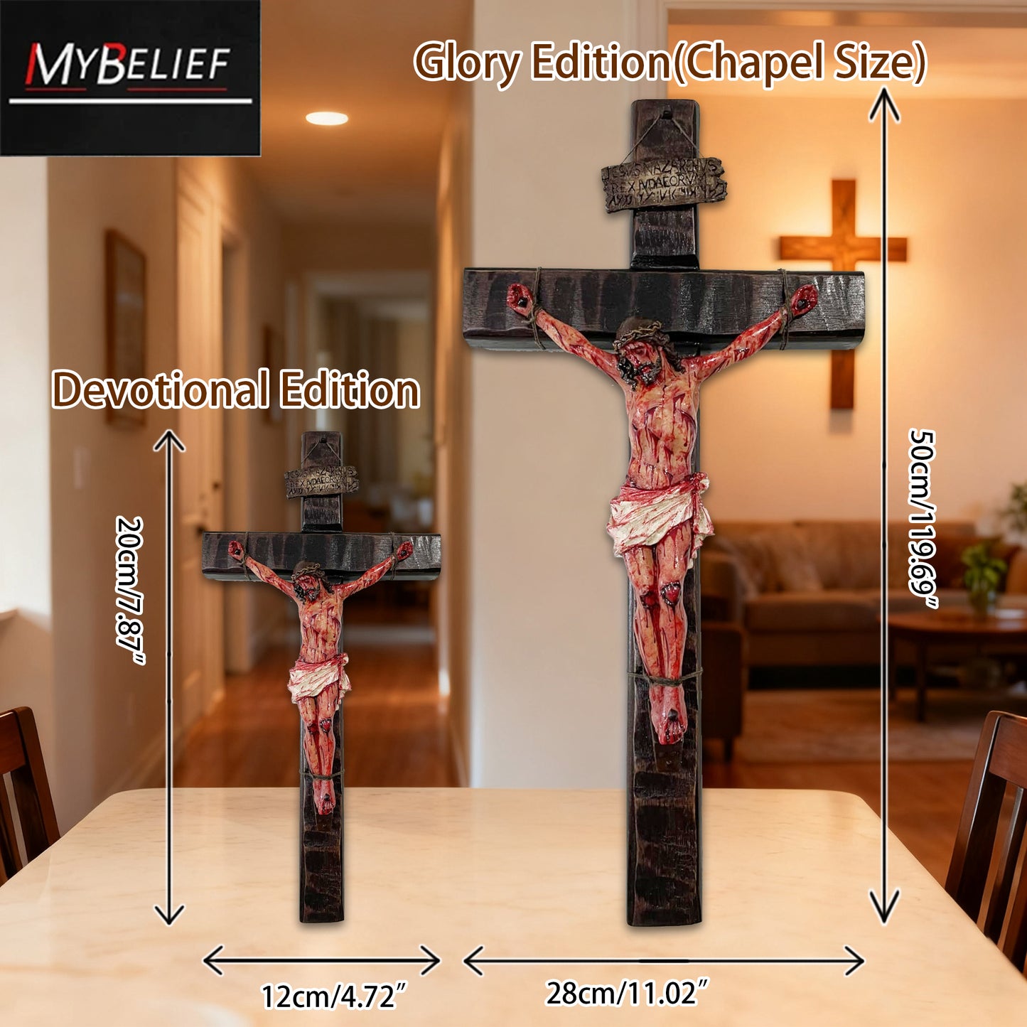 ✝️Handmade - Jesus Cross Crucifixion