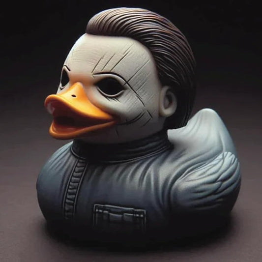 🦆EROCK Punk Duck Goth Resin Duck