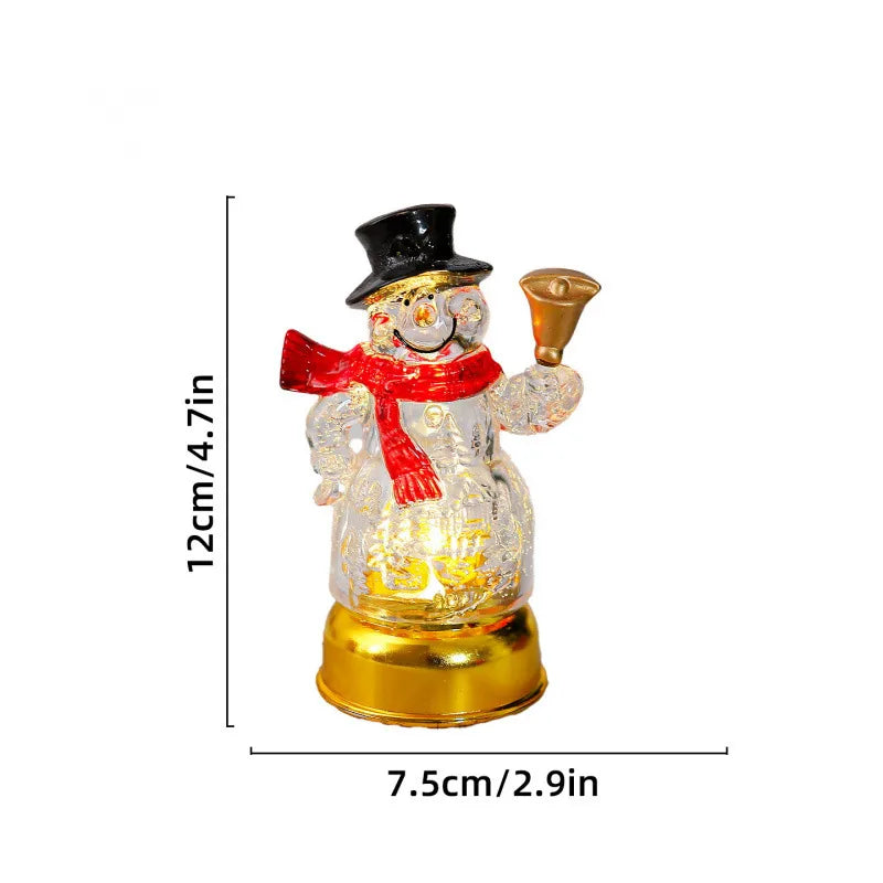 🎄✨Luminous Santa Claus Snowman Tabletop Decorations Night Lamp （3set）