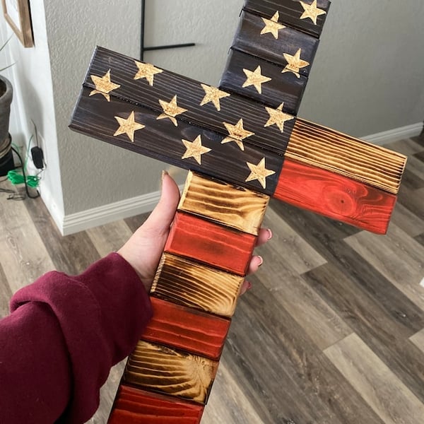 Flag cross - American Flag