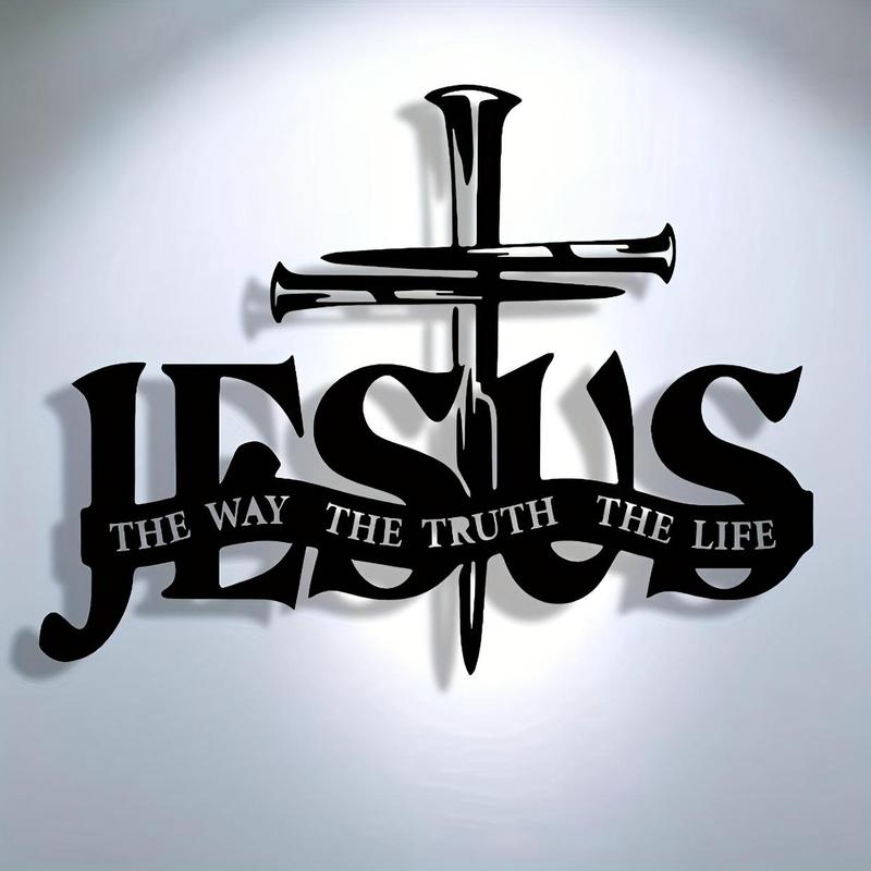 ✝️Jesus & Cross Design Wall Art (12 x 9 inches)
