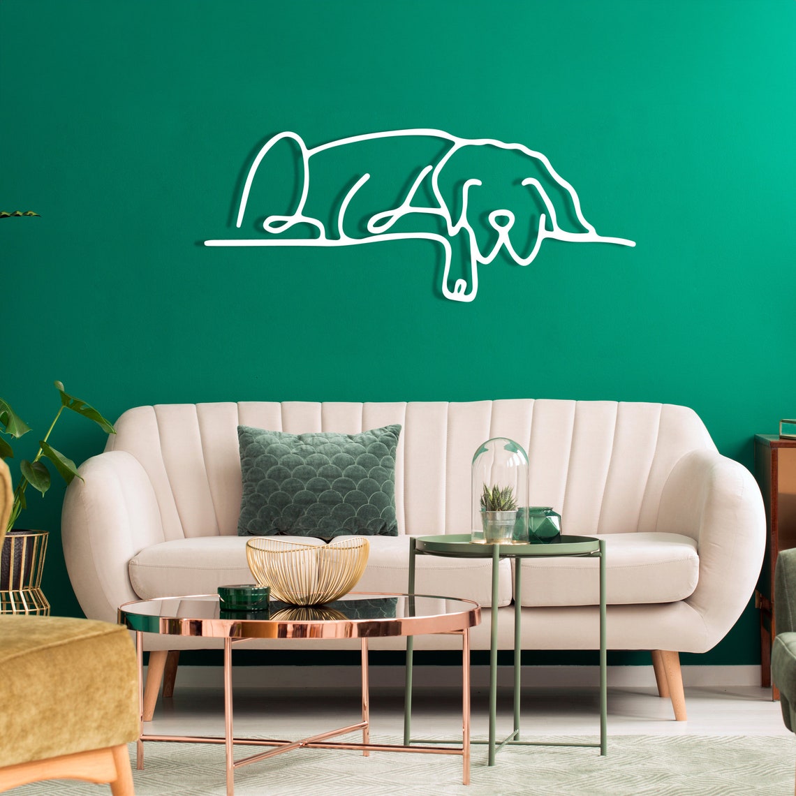 🐶Dog Metal Wall Art, Puppy Metal Wall Decor, Dog Lovers Gift Pet Home Decor