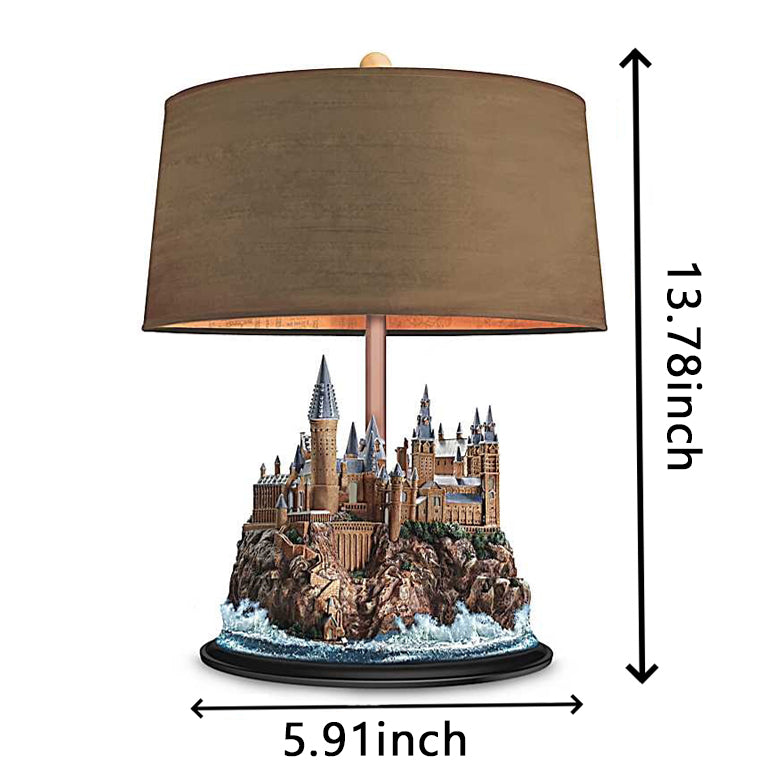 ✨ Iconic Hogwarts™ Castle Lamp: A Magical Light-Up Collectible